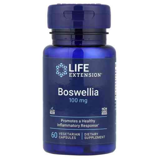 Life Extension - Boswellia - 5-LOX-hämmare med ApresFlex, 100 mg - 60 vegetabiliska kapslar