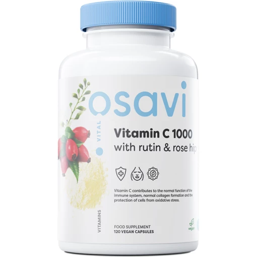 Vitamin C1000 with Rutin & Rose Hip - 120 vegan caps