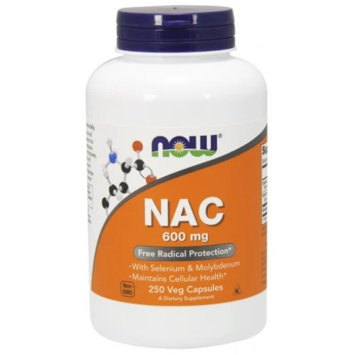 NAC med selen och molybden, 600mg - 250 kapslar