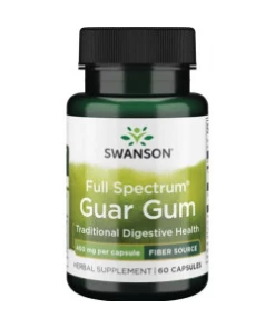 Full Spectrum Guar Gum, 400mg - 60 kapslar