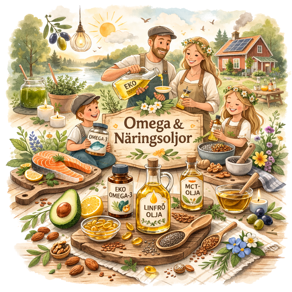 omega och näringsoljor