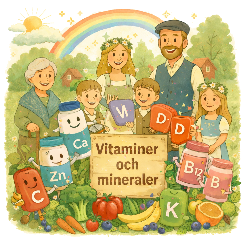 vitaminer och mineraler