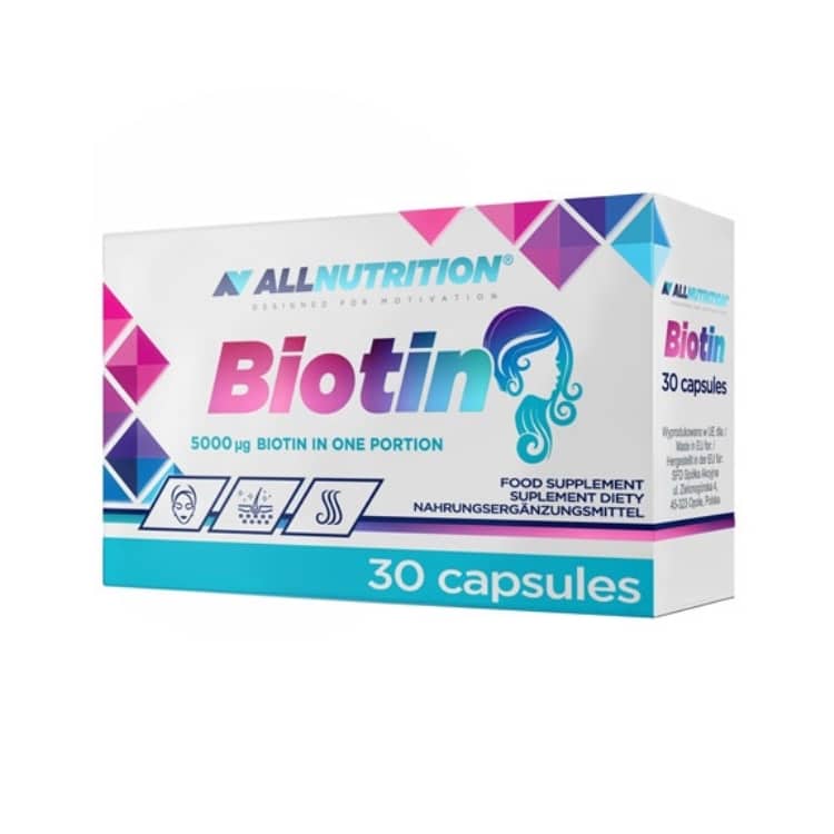 Biotin, 5000 mcg - 30 kapslar