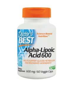 Doctor's Best - Alpha Lipoic Acid 600mg - 60 vcaps