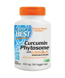 Doctor's Best - Curcumin Phytosome with Meriva 500mg - 180 vcaps