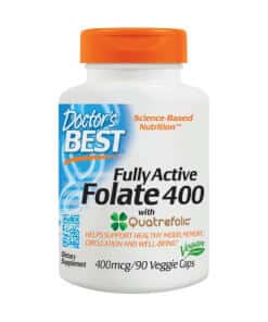 Doctor's Best - Fully Active Folate 400 with Quatrefolic