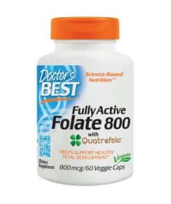 Doctor's Best - Fully Active Folate 800 with Quatrefolic