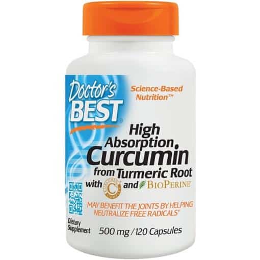 Doctor's Best - High Absorption Curcumin From Turmeric Root with C3 Complex & BioPerine