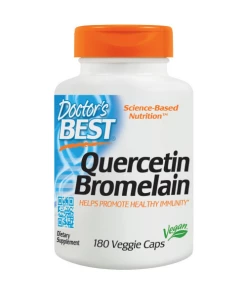 Doctor's Best - Quercetin Bromelain - 180 vcaps