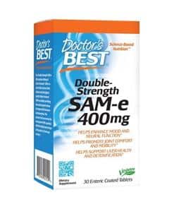 Doctor's Best - SAM-e 400mg Double-Strength - 30 tablets