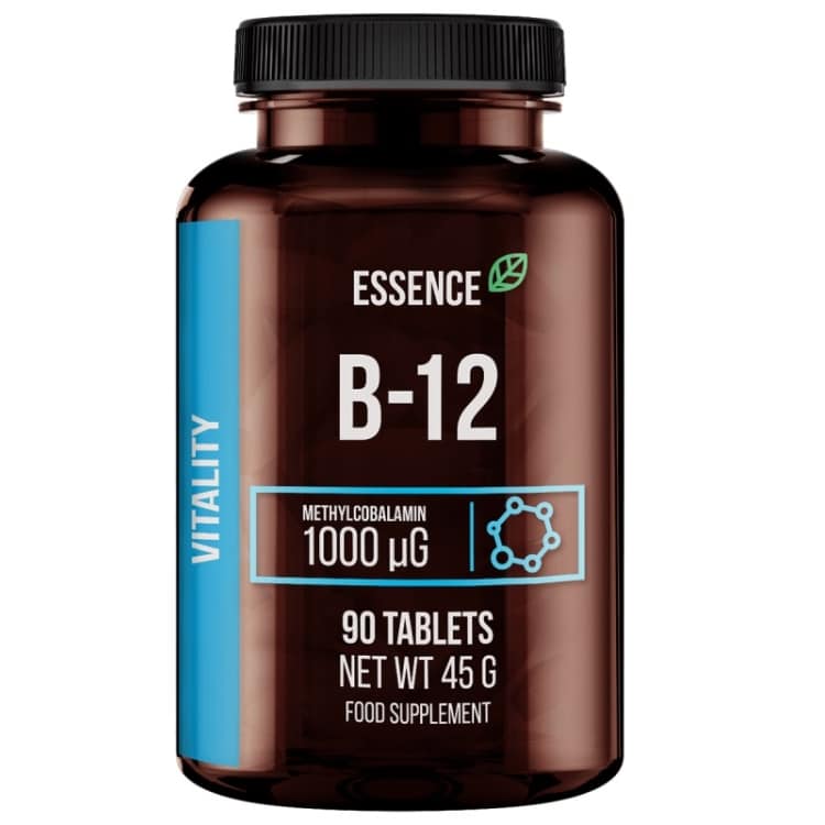 B12 Metylkobalamin, 1000 mcg - 90 tabletter