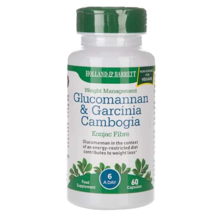 Glucomannan &amp;amp; Garcinia - 60 kapslar