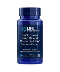Life Extension - Black Cumin Seed Oil and Curcumin Elite Turmeric Extract - 60 softgels