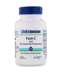 Life Extension - Fast-C and Bio-Quercetin Phytosome 60 vegetarian tabs