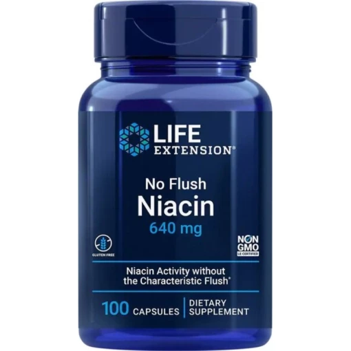 Life Extension - No Flush Niacin 100 caps