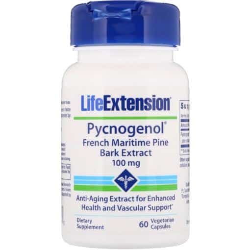 Life Extension - Pycnogenol French Maritime Pine Bark Extract 60 vcaps