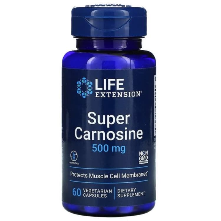 Super Carnosine, 500 mg - 60 kapslar