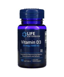 Life Extension - Vitamin D3 1000 IU - 90 softgels