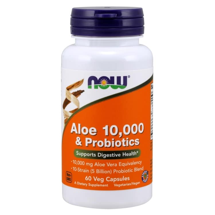 Aloe 10 000 &amp;amp; Probiotika - 60 kapslar