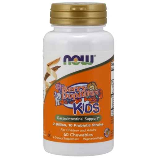 NOW Foods - BerryDophilus Kids - 60 chewables