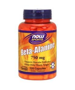 NOW Foods - Beta Alanine 750mg (Caps) - 120 caps