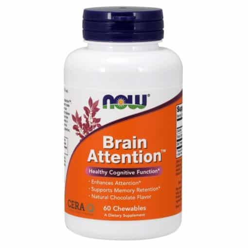 NOW Foods - Brain Attention - 60 chewables