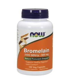 NOW Foods - Bromelain 500mg - 120 vcaps