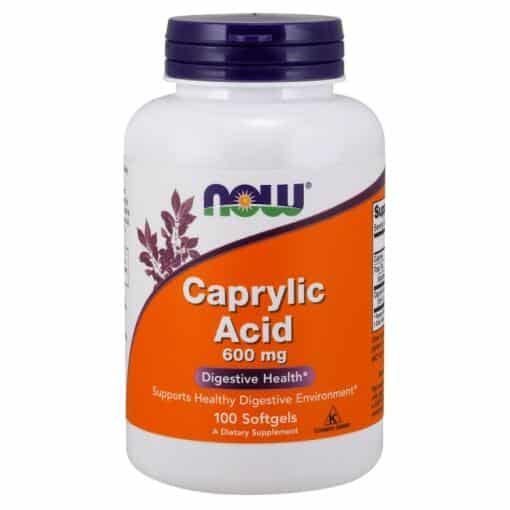 NOW Foods - Caprylic Acid 100 softgels