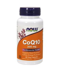 NOW Foods - CoQ10 200mg - 60 vcaps