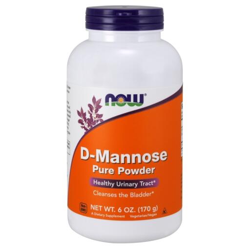 NOW Foods - D-Mannose Pure Powder - 170 grams