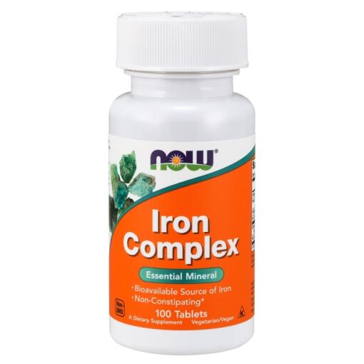 NOW Foods - Iron Complex 100 tablets