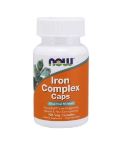 NOW Foods - Iron Complex Caps - 100 vcaps