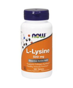 NOW Foods - L-Lysine 500mg - 100 tablets
