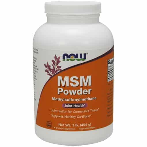 NOW Foods - MSM Methylsulphonylmethane Powder - 454 grams