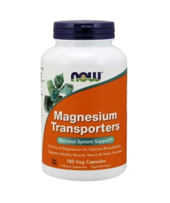 NOW Foods - Magnesium Transporters - 180 vcaps
