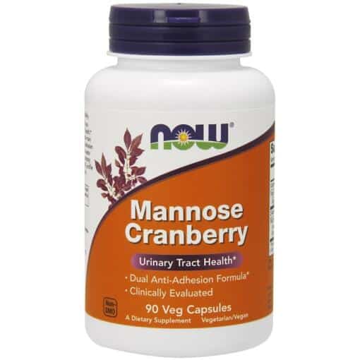 NOW Foods - Mannose Cranberry 90 vcaps