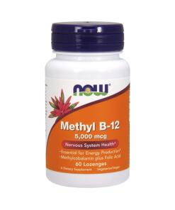 NOW Foods - Methyl B-12 with Folic Acid