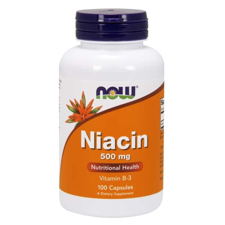 Niacin, 500 mg - 100 kapslar