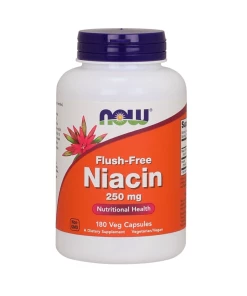 NOW Foods - Niacin Flush-Free 250mg - 180 vcaps