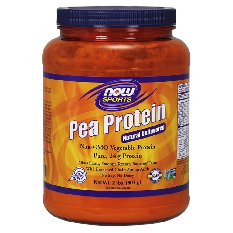 NOW Foods - Ärtprotein, Osmaksatt - 907g