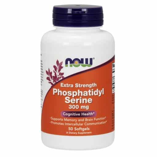 NOW Foods - Phosphatidyl Serine 300mg Extra Strength - 50 softgels