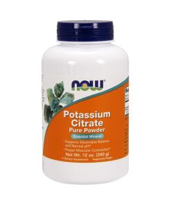 NOW Foods - Potassium Citrate Pure Powder - 340 grams