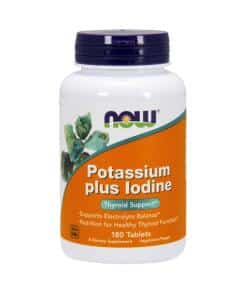 NOW Foods - Potassium plus Iodine 180 tablets