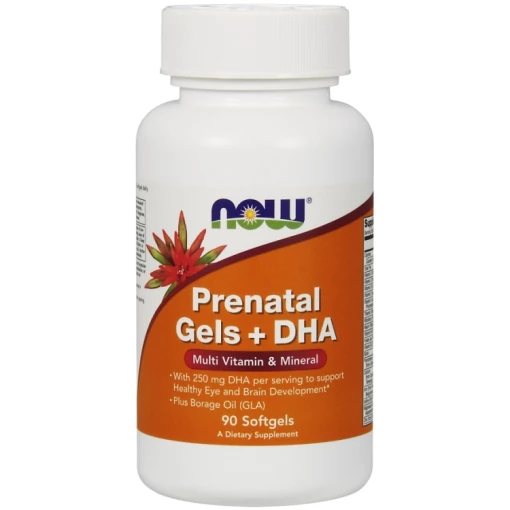 NOW Foods - Prenatal Gels + DHA 90 softgels