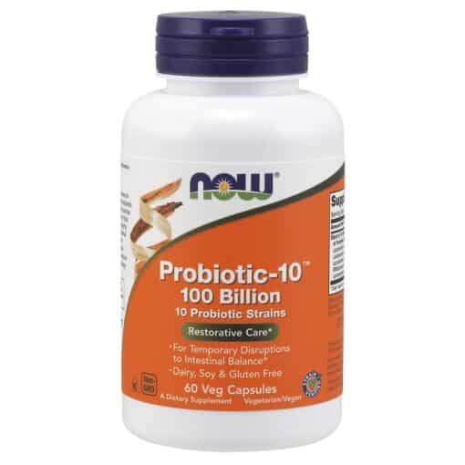 NOW Foods - Probiotic-10 100 Billion - 60 vcaps