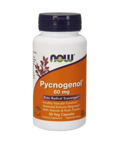 NOW Foods - Pycnogenol with Acerola & Rutin Powder 50 vcaps