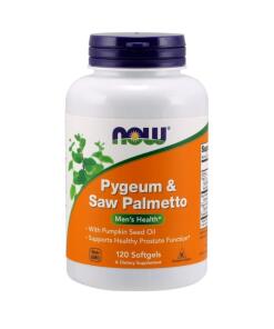 NOW Foods - Pygeum & Saw Palmetto - 120 softgels