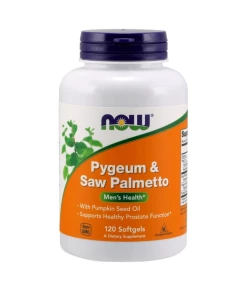 NOW Foods - Pygeum & Saw Palmetto - 120 softgels