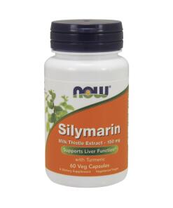 NOW Foods - Silymarin with Turmeric 150mg - 60 vcaps