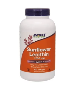NOW Foods - Sunflower Lecithin 1200mg - 200 softgels